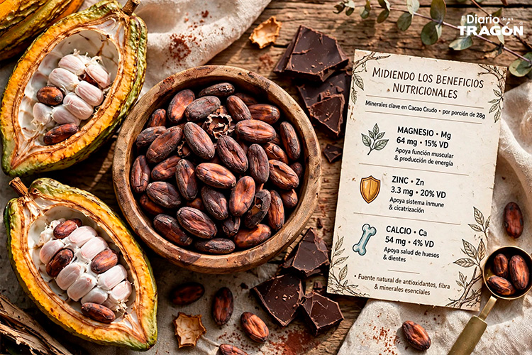 Valor nutrimental del chocolate