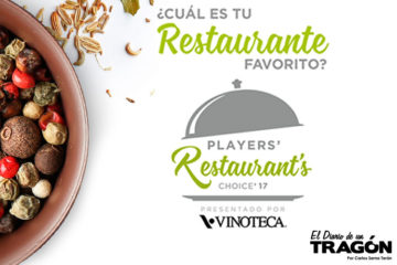 Players Restaurant's Choice 2017