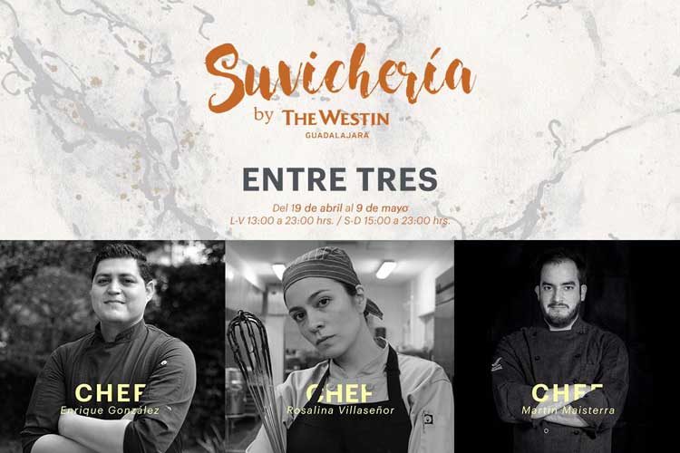 Suvichería entre tres