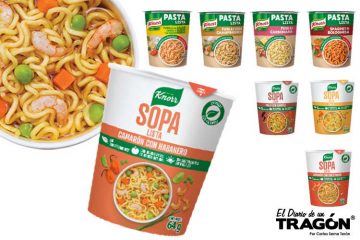 sopas y pastas instantáneas