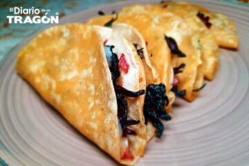 Quesadillas con Jamaica