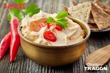 Dip de chile y tomate