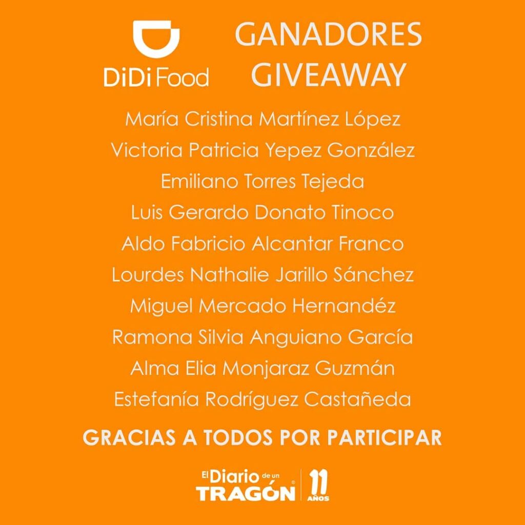 DiDi Food 2do. Aniversario