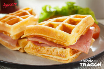 Sándwich de waffle