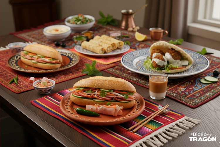 5 sándwiches