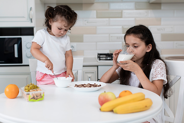 nutrición especializada en los niños