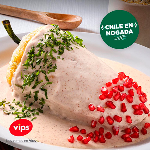 Chile en Nogada en Guadalajara
