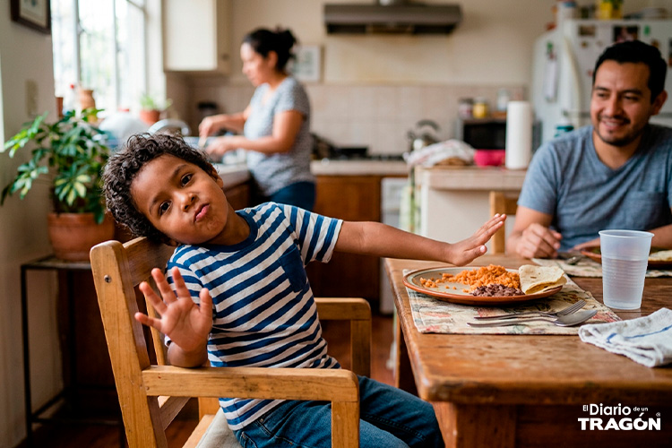 niños rechazan la comida