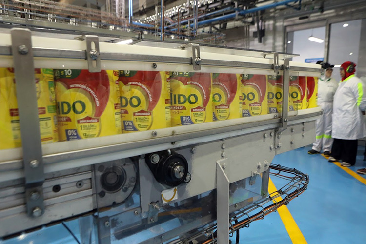 fábrica de NIDO en Coatepec