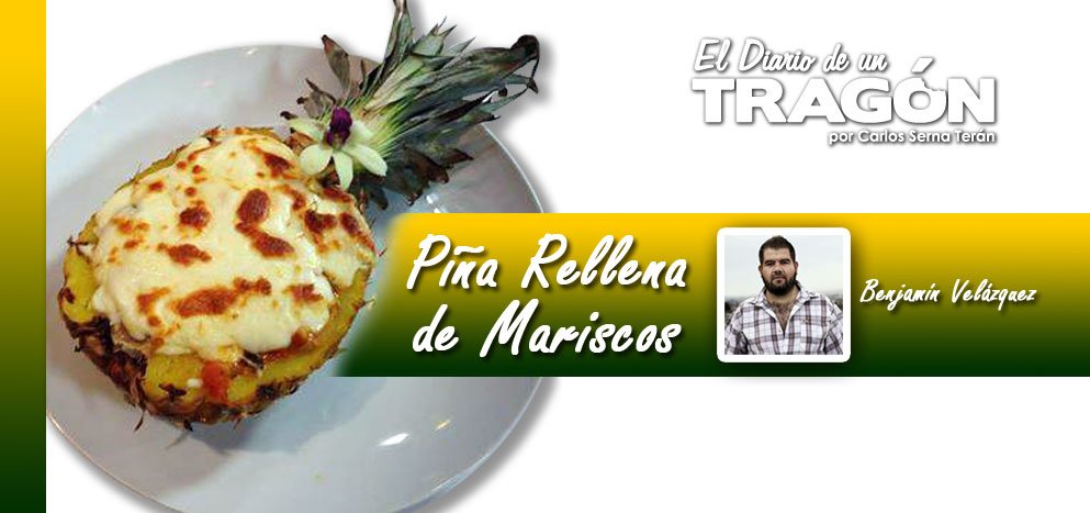 Piña rellena de mariscos ? - El Diario de un Tragón